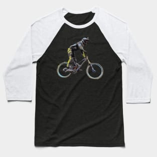 MTB downhill Baseball T-Shirt